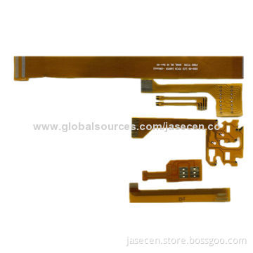 Double Sided Flexible PCBs with Immersion Gold Finished